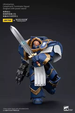 Reservar Figura Sargento Power Sword Ultramarines Warhammer JoyToy Figuras Estándar