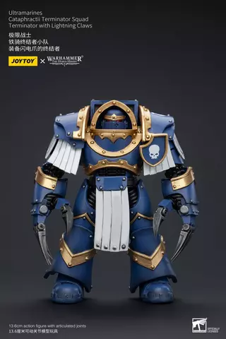 Reservar Figura Terminator Lightning Claws Ultramarines Warhammer JoyToy Figuras Estándar