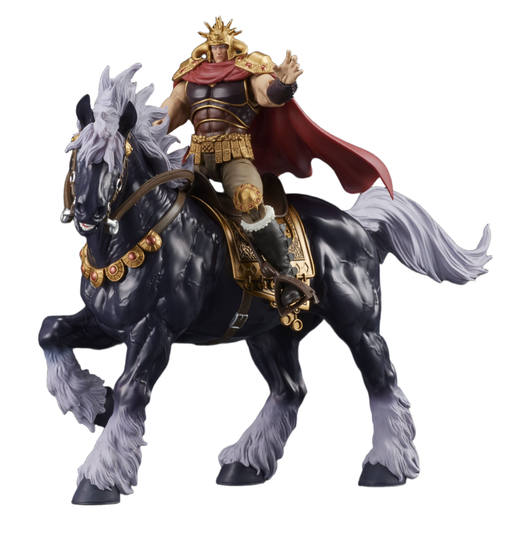 Fist of the north star digaction figuras raoh & kukuoh 12 cm