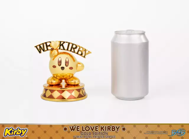 Reservar Figura Metálica Kirby We Love Kirby Edición Oro First 4 Figures Figuras