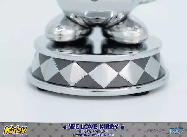 Reservar Figura Metálica Kirby We Love Kirby Edición Plata First 4 Figures Figuras