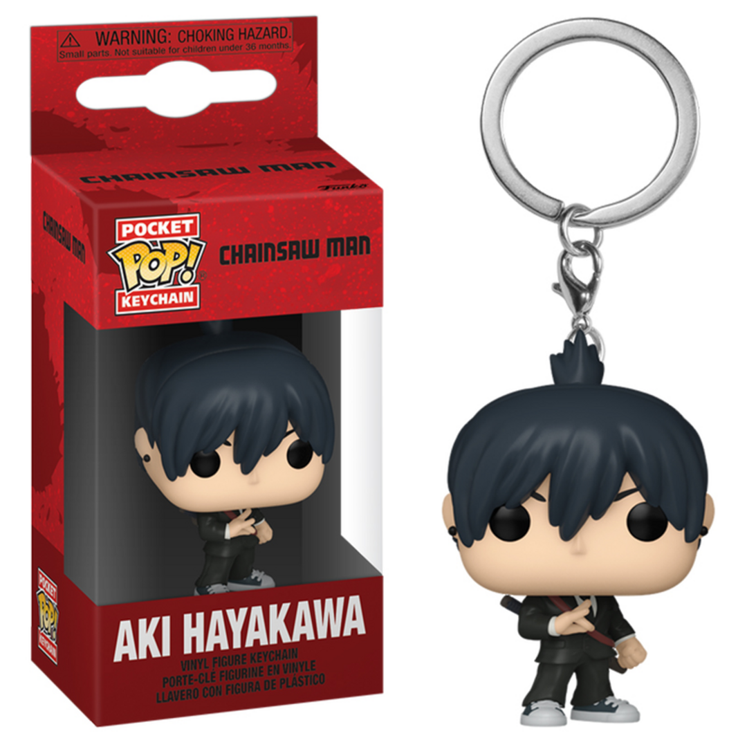 Chainsaw man - pop keychain aki hayakawa