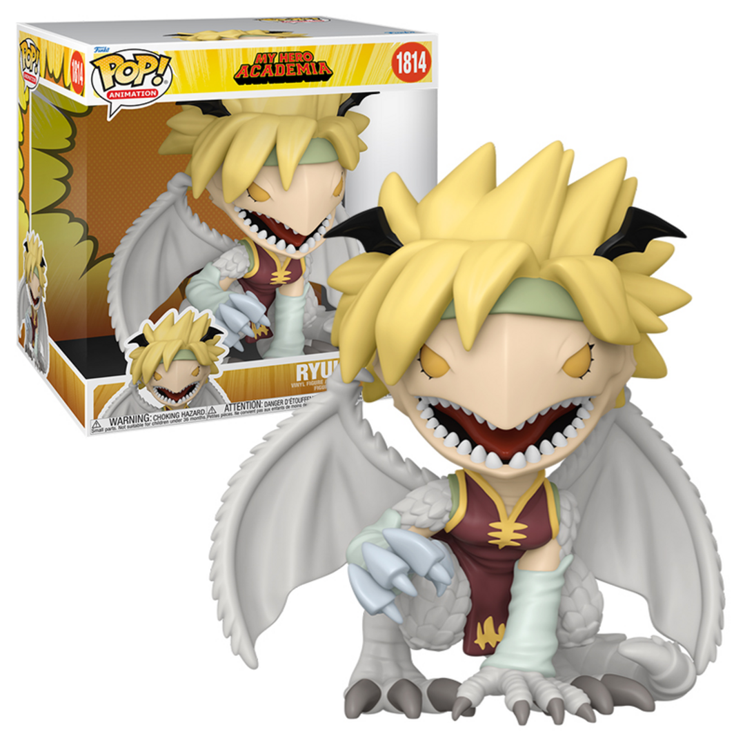 Funko POP! Jumbo: MHA - Ryukyu - (Dragon) - My Hero Academia - Figura de Vinilo Coleccionable - Idea de Regalo- Mercancia Oficial - Juguetes para Niños y Adultos - Anime Fans