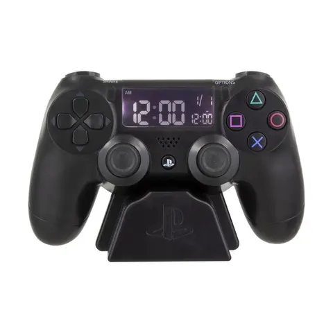 Reloj Despertador PlayStation Mando DualShock 4 con Licencia Oficial Playstation