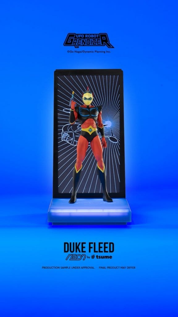 Figura duke fleed - actarus grendizer 1/9 neon tsume