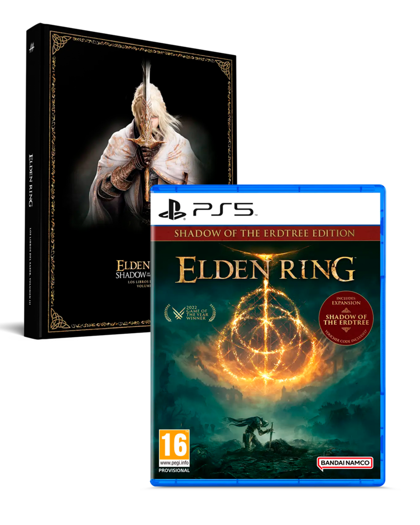 Elden Ring: Shadow Of The Erdtree + Guia Elden Ring: Los Libros del Saber - Vol. III