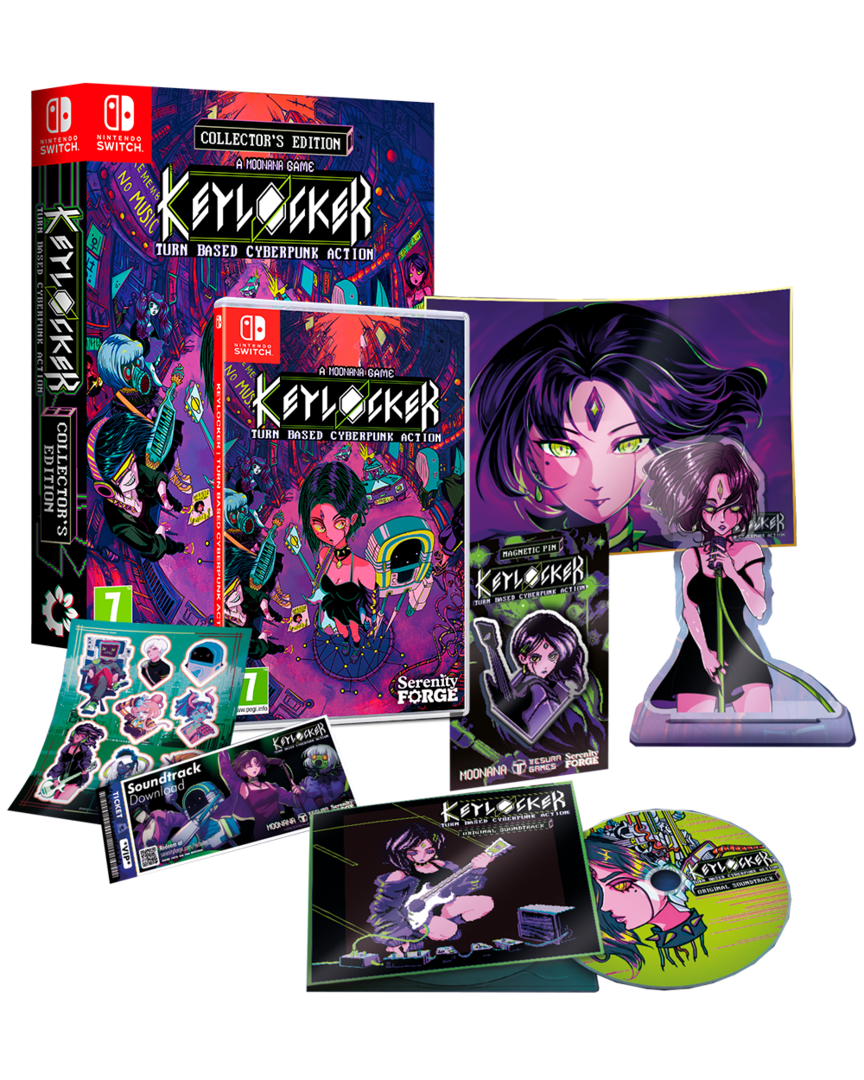 Keylocker | Turn Based Cyberpunk Action Edición Coleccionista