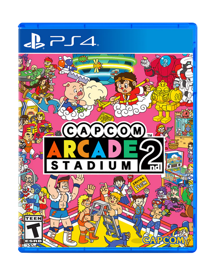 Capcom Arcade 2nd Stadium (LRG) Estandar Cover - Imp USA
