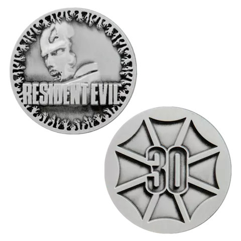 Moneda Resident Evil 30 Aniversario Edición Limitada Fanattik