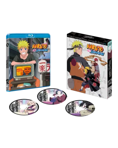 Comprar Naruto Shippuden Box 12 Episodios 294 a 319 Edición Bluray Box 12 Bluray