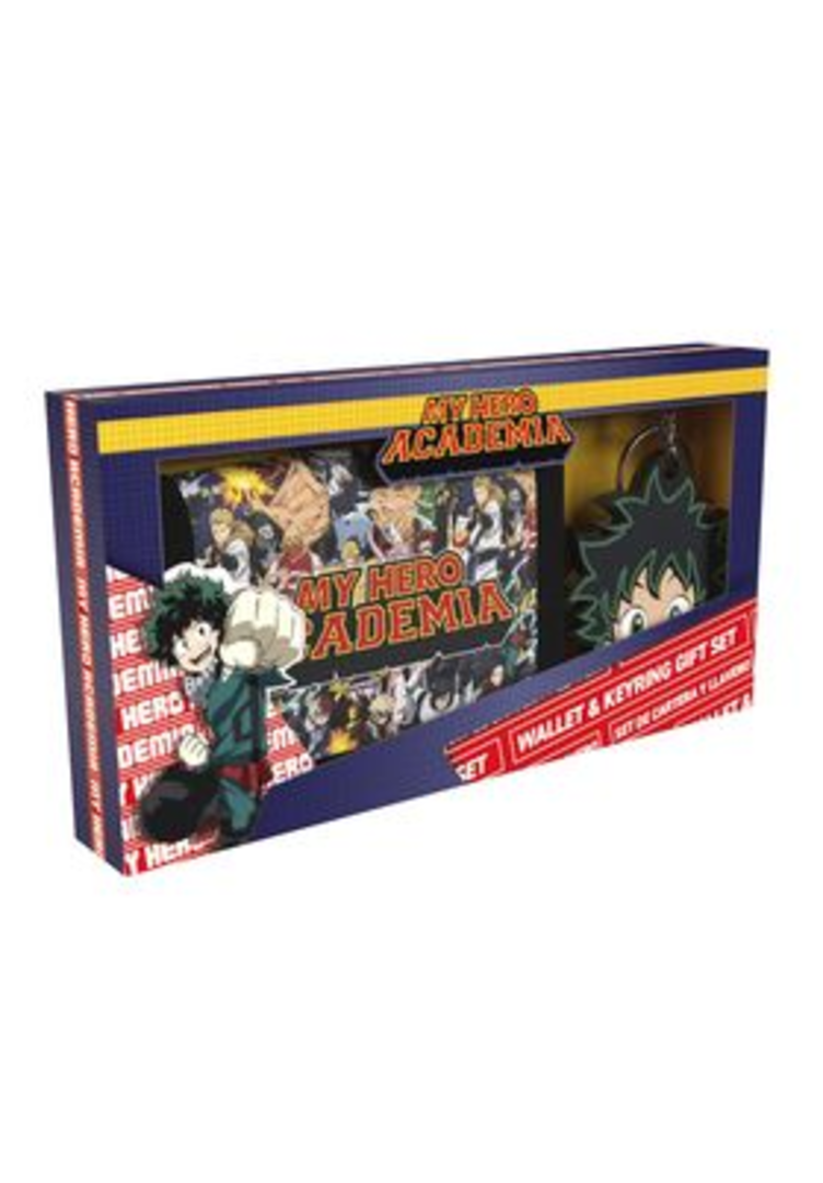 Deku wallet & keychain gift set my hero academia