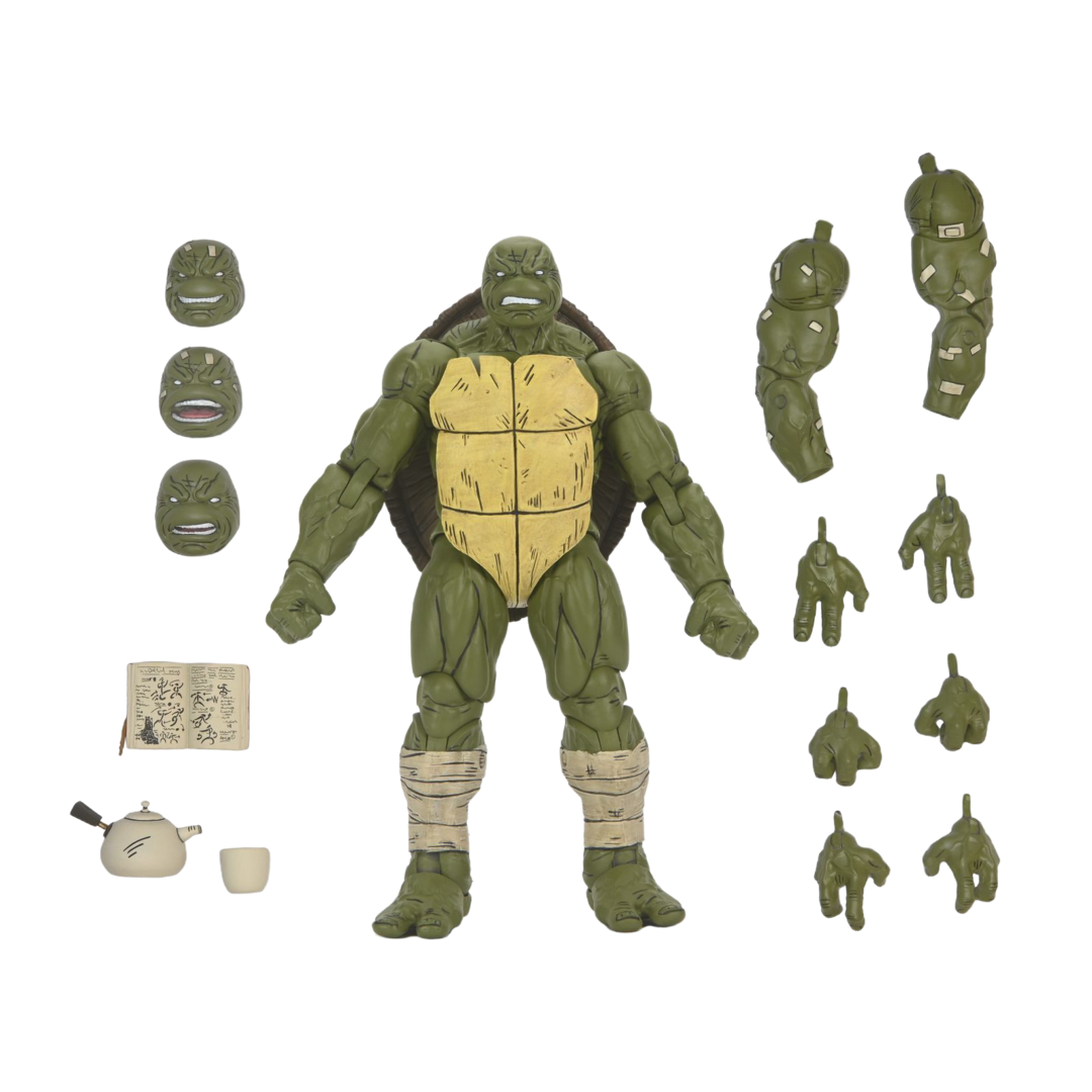 Figura el úlitmo ronin tortugas ninja daños batalla neca 18cm