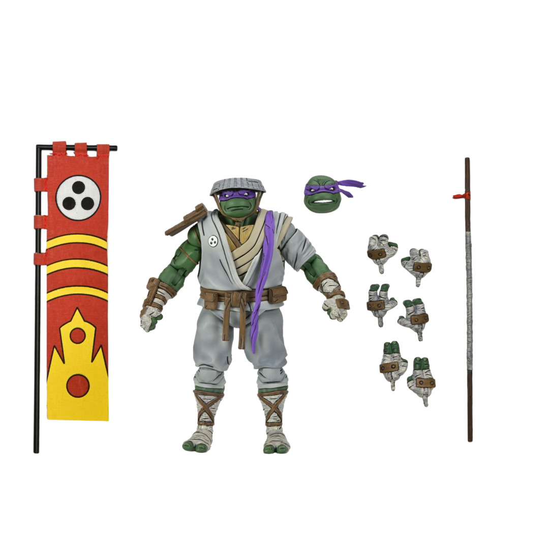 Figura Donatello Tortugas Ninja El Último Ronin NECA 18cm