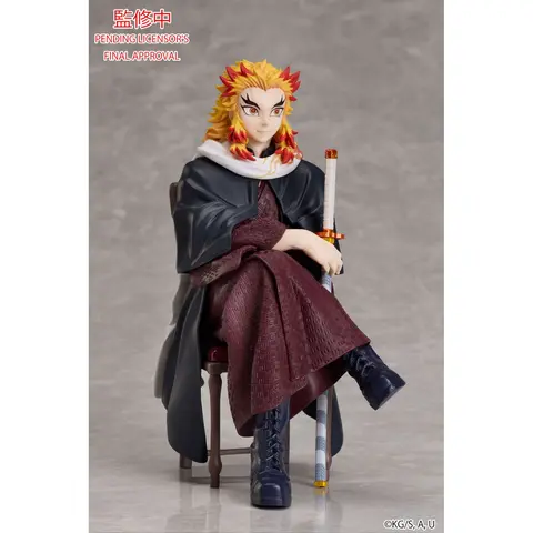 Reservar Figura Kyojuro Rengoku Demon Slayer Kimetsu No Yaiba Aniplex Figuras de Videojuegos Estándar