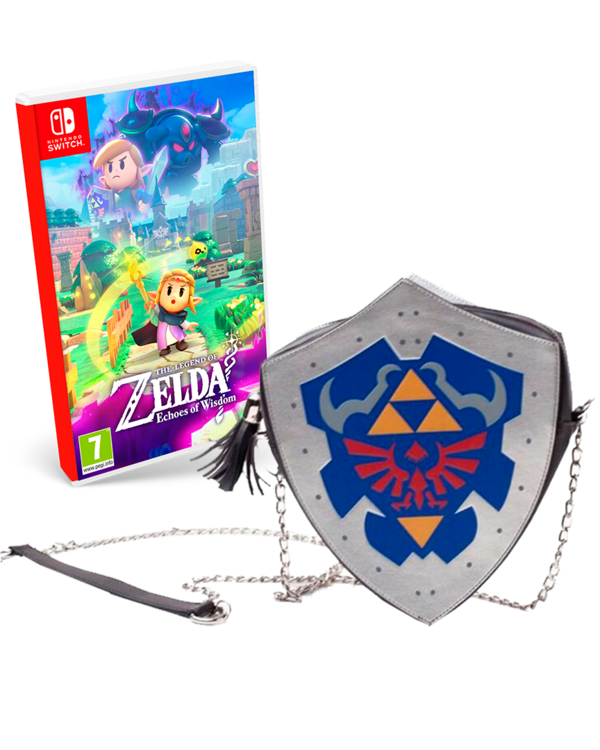 The Legend of Zelda: Echoes of Wisdom + Bolso Escudo Link The Legend of Zelda