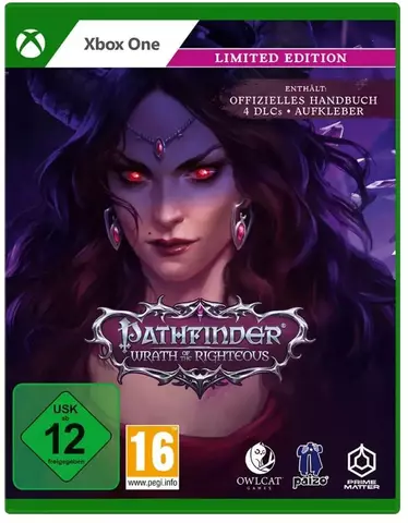Comprar Pathfinder: Wrath of the Righteous (Limited Edition) (DE/Multi in Game) Xbox One Edición Limitada
