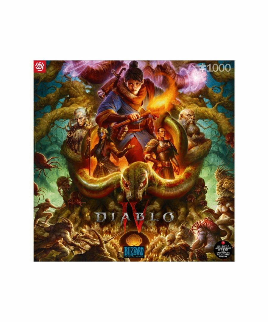 Good loot - gaming puzzle: diablo iv horadrim (1000 pieces)