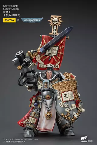 Comprar Figura Kaldor Draigo de los Caballeros Grises Warhammer 40k JoyToy Figuras Estándar