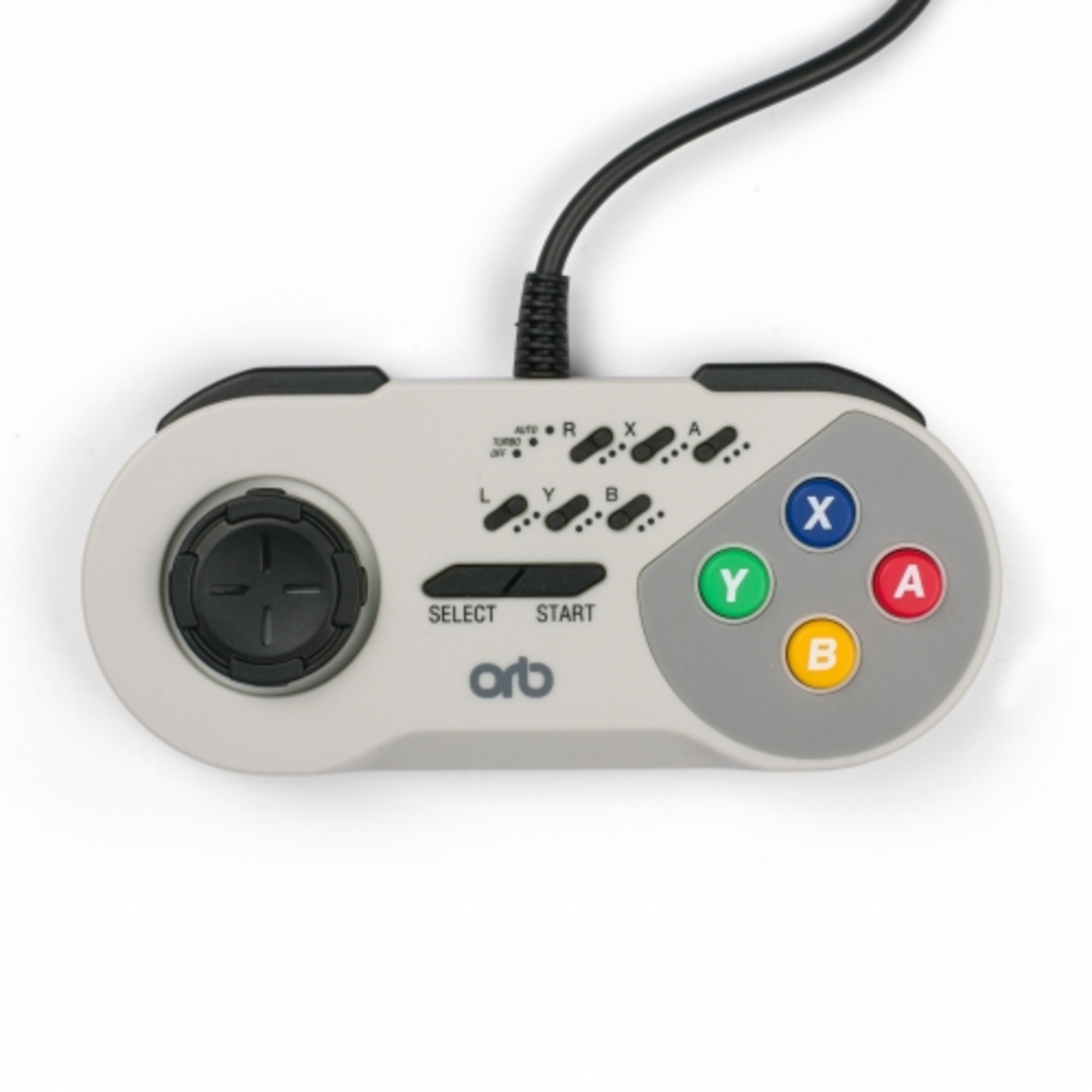 Snes mini turbo mando con cable (orb)