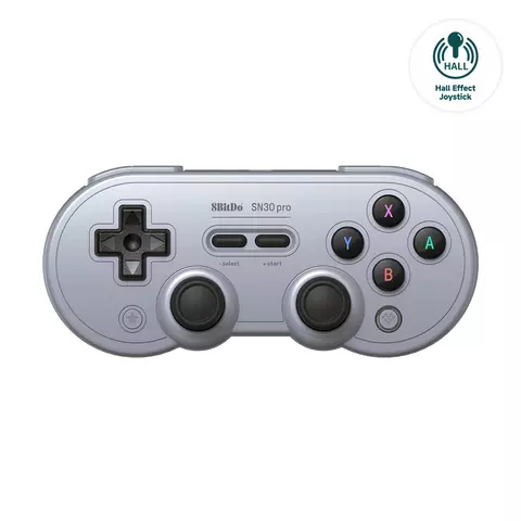 Comprar 8Bit Do SN30 Pro Gamepad Hall Ed/Gris 