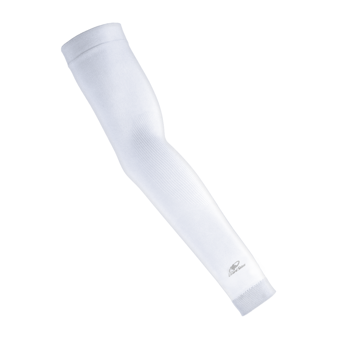 Manguito de punto piel de lagarto - blanco diamante - yl/yxl