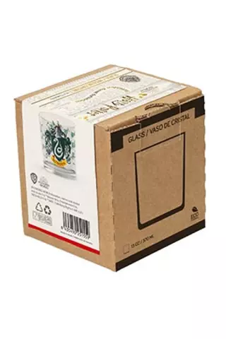 Comprar Vaso Cristal Logo Slytherin Harry Potter Estándar