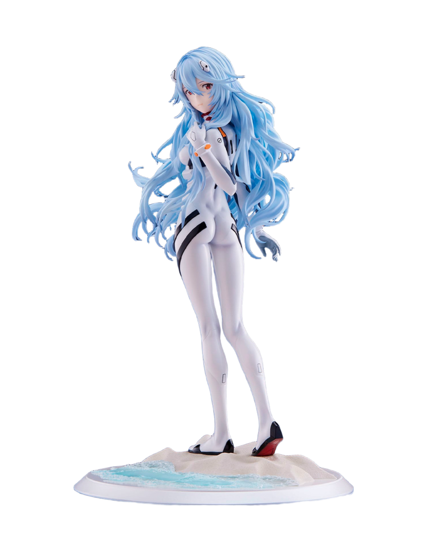 Figura rey ayanami evangelion: 3.0+1.0 voyage end ver. 1/7 claynel