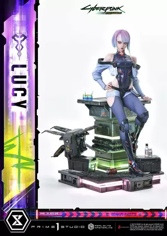 Estatua Lucy Cyberpunk: Edgerunners Real Elite Masterline Deluxe Bonus Ver. 1/4 Prme 1 Studio
