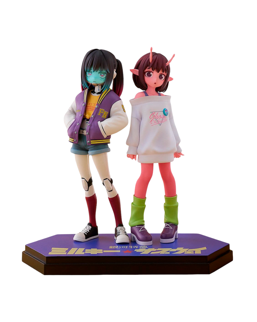 Figuras Chiharu & Makina Milky Subway The Galactic Limited Express Pop Up Parade SP