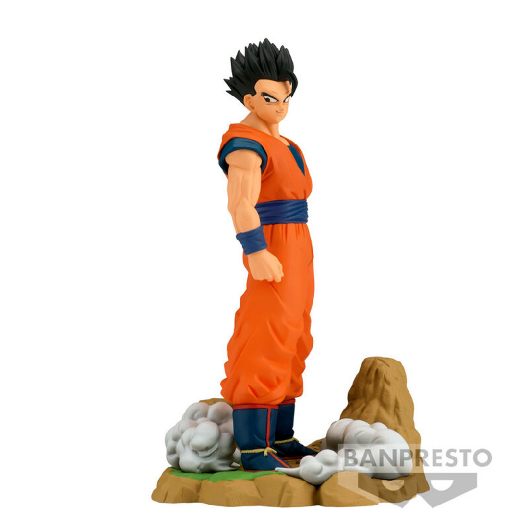 Banpresto Figura de Acción Gohan Dragon Ball Z - History Box Vol.11 12cm BP89107P Multicolor - Figura coleccionable Ideal para los fanaticos del anime Dragon Ball
