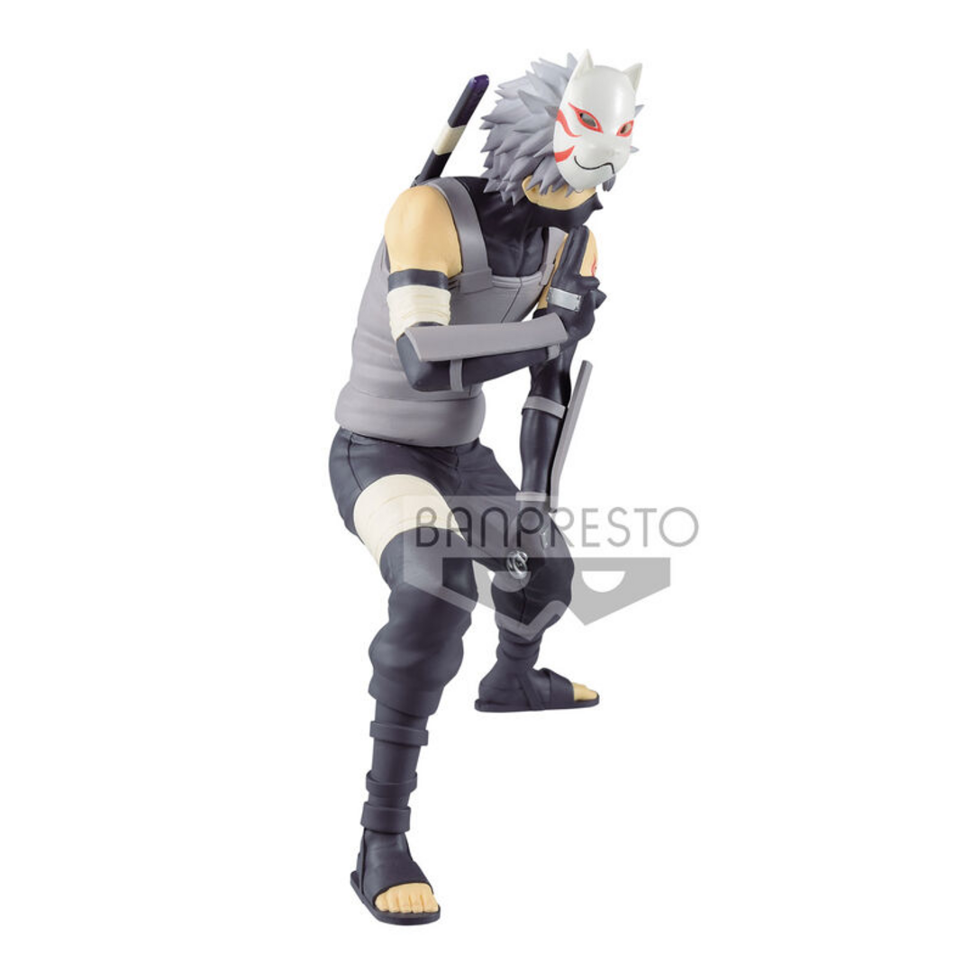 Banpresto BP18536 Figura Hatake Kakashi II Naruto Shippuden - Vibration Stars 18 cm, Multicolor
