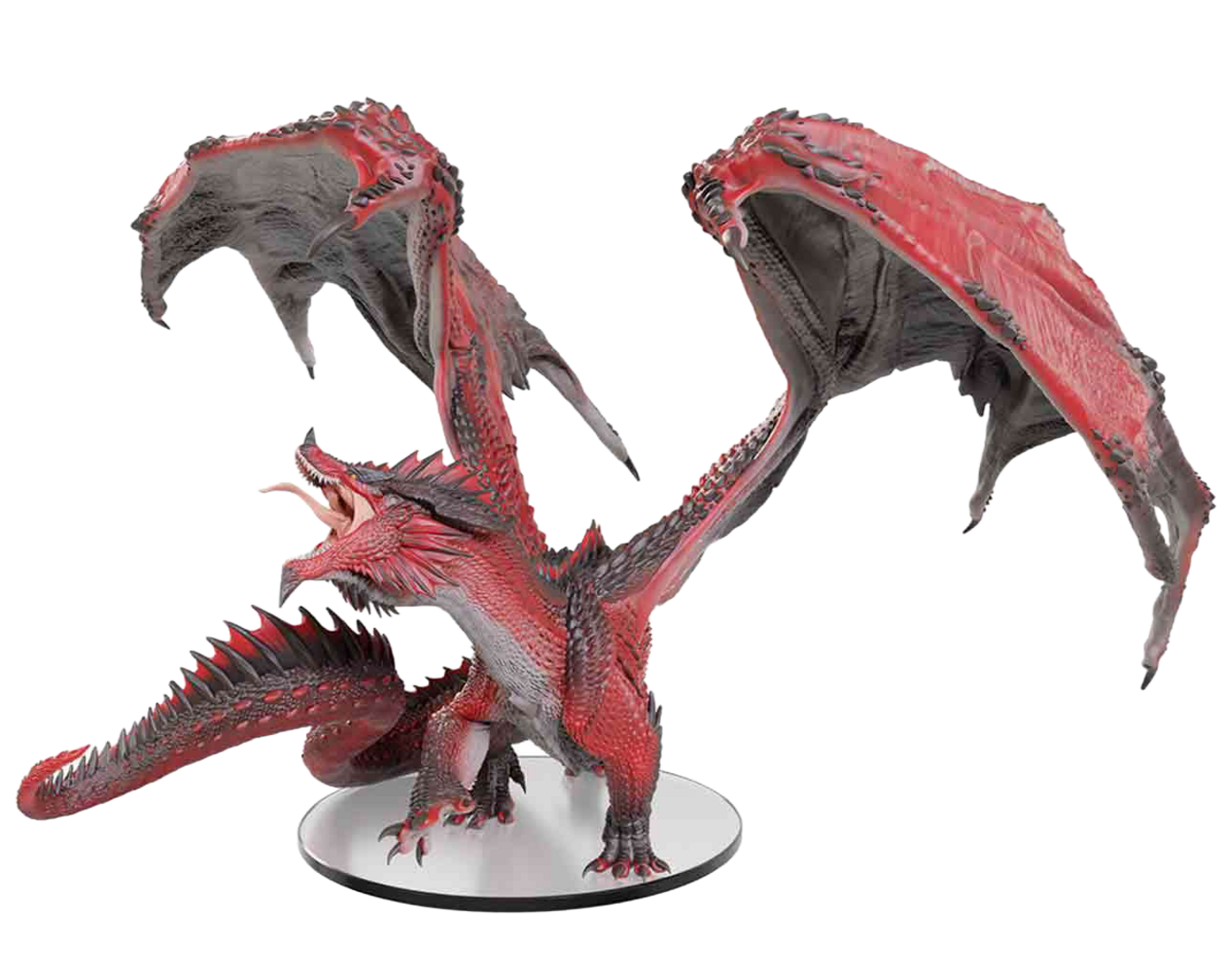 Figura adult red dragon tyrant dungeons & dragons - icons of the realms wizkids