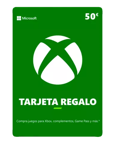 Tarjeta Prepago Xbox Live 50€