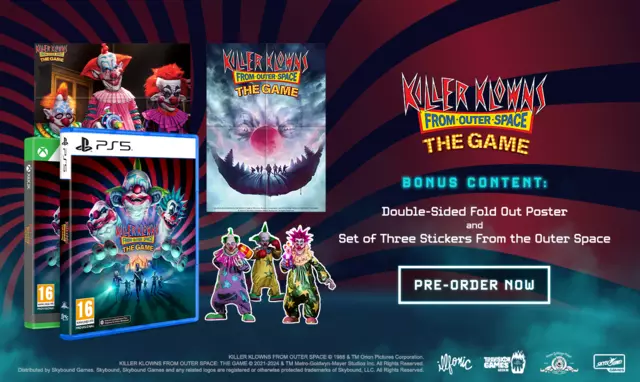 Reservar Killer Klowns from Outer Space: The Game PS5 Estándar