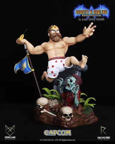 Reservar Estatua Sir Arthur Ghost and Goblins Resurrection Underwear Version Figuras de Videojuegos Underwear Version