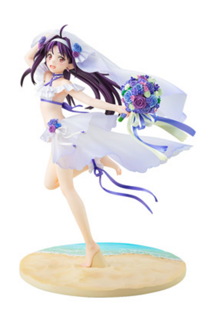 Yuuki Summer Wedding Ver Fig 24 cm Sword Art Online Plastic 1/7 Scale