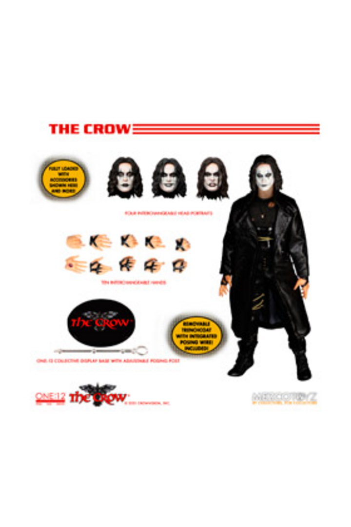 The crow figura 17 cm the crow the one:12 collective