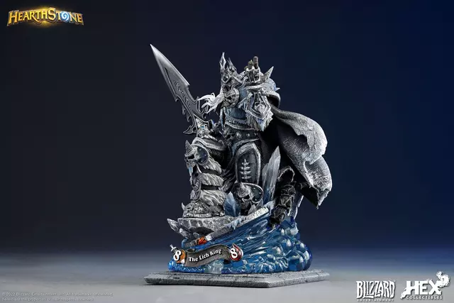 Reservar Estatua The Lich King Hearthstone 1/10 HEX Collectibles Figuras Estándar