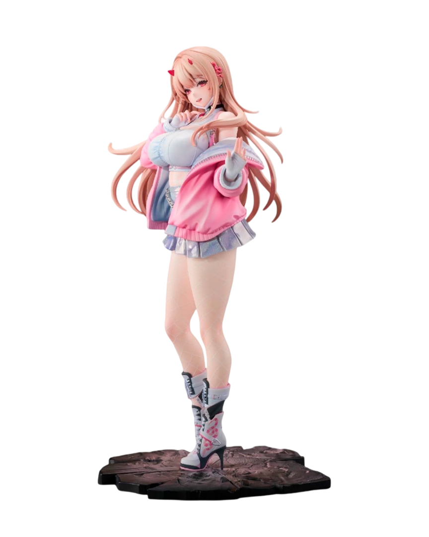 Figura viper goddess of victory: nikke illustration ver. - teokureta kizuki deluxe ed. 1/7 hobby sakura