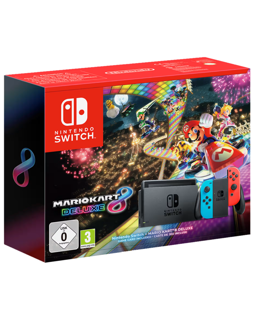 Nintendo switch  + mario kart 8 deluxe