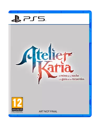 Carátula de Atelier Karia: El Reino de la Noche y La Guía de los Recuerdos para PS5 (edición PAL España)