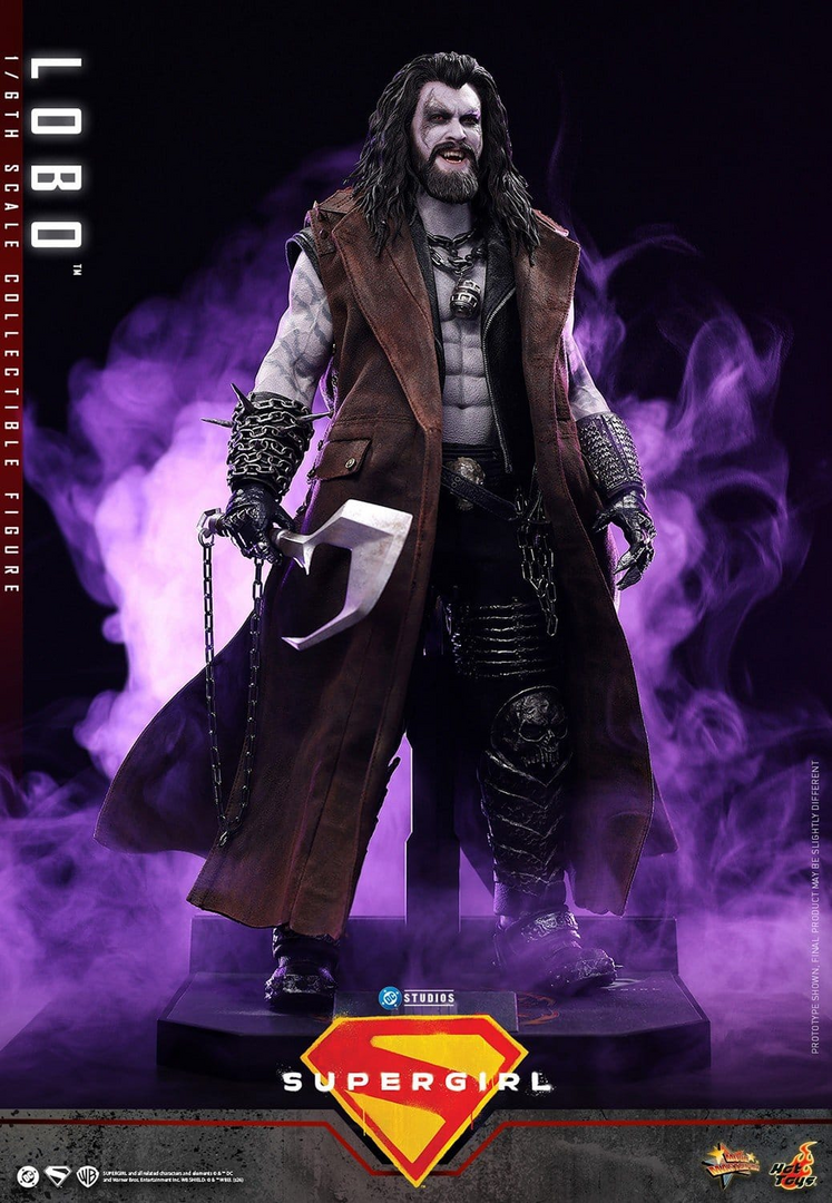 Figura lobo supergirl dc comics movie masterpiece 1/6 hot toys