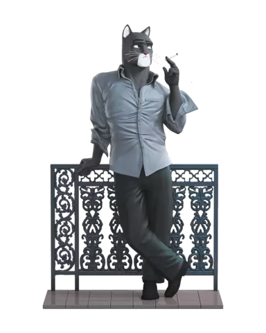 Estatua de resina Blacksad on the Balcony Blacksad Collectoys