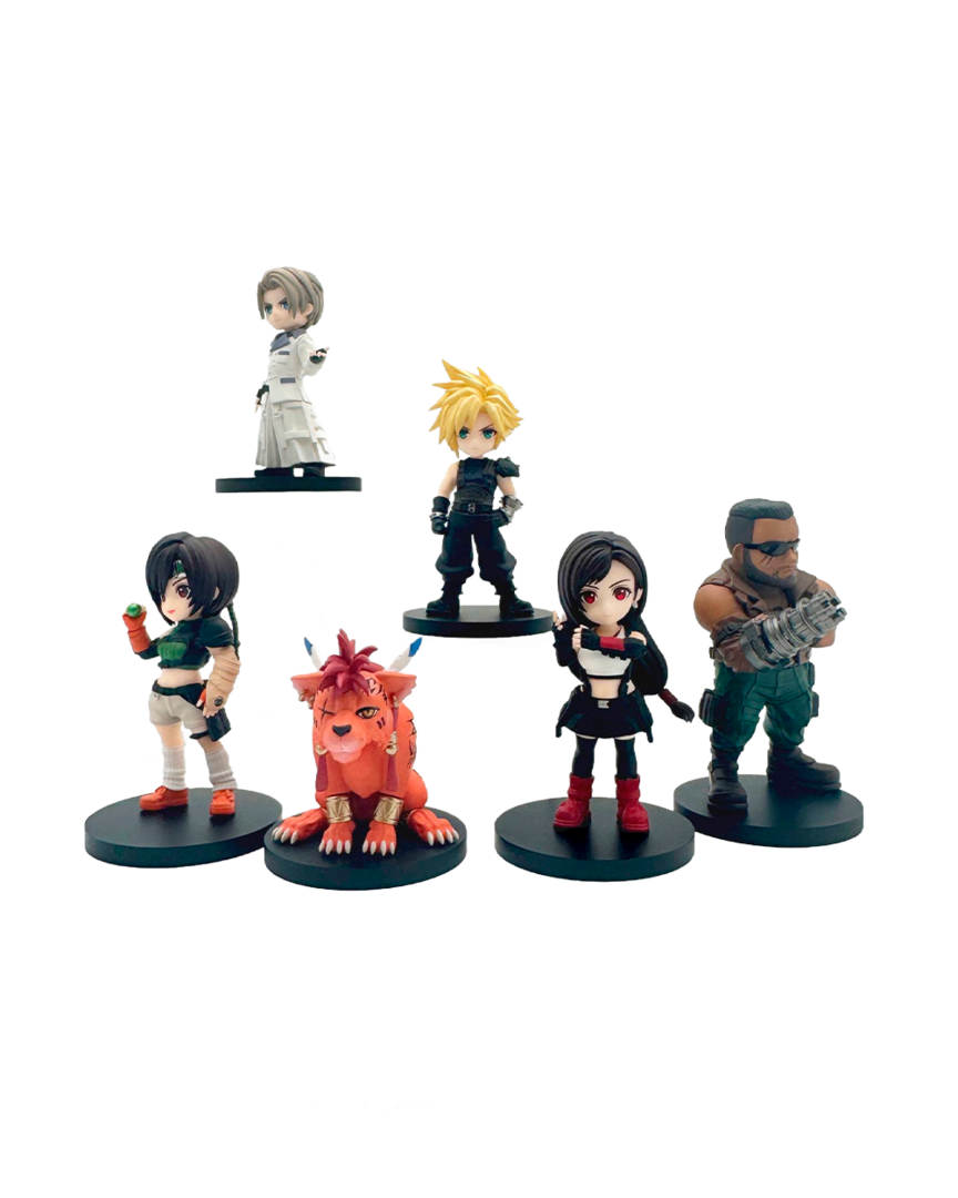Pack 6 Figuras Final Fantasy VII: Rebirth Adorable Arts Petit Vol.1 Square Enix