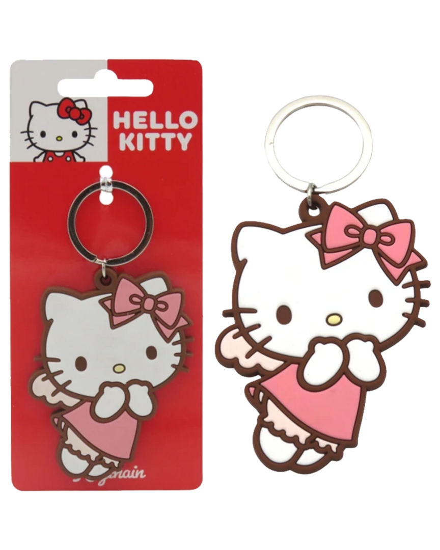 Llavero Goma Angel - Hello Kitty