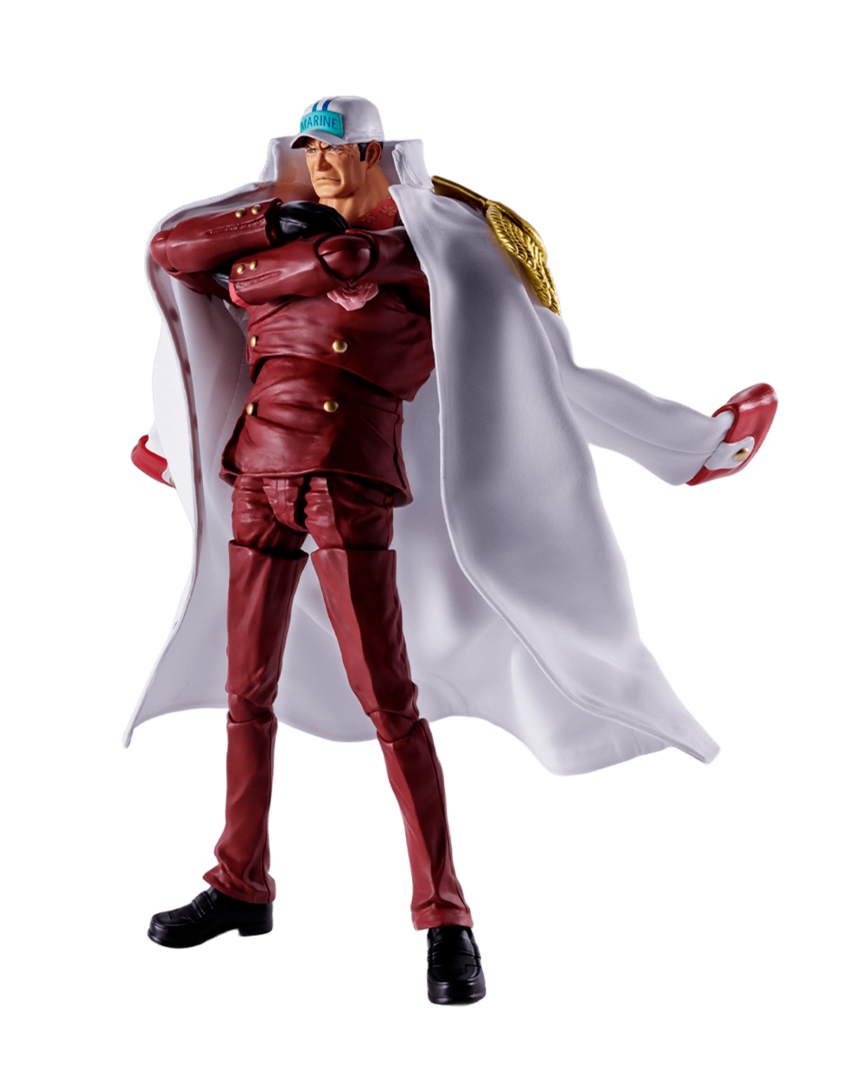 Figura sakazuki akainu one piece -marineford- sh figuarts