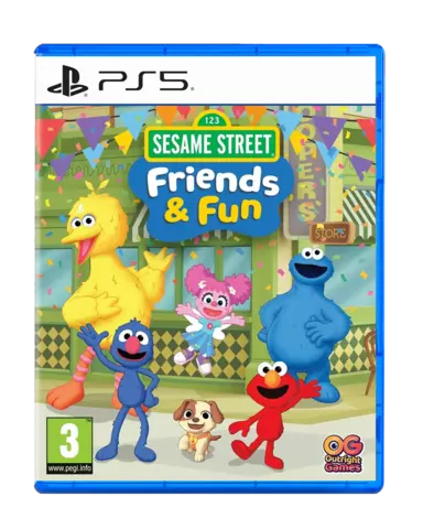 Carátula de Sesame Street: Amigos y Risas para PS5 (edición PAL España)