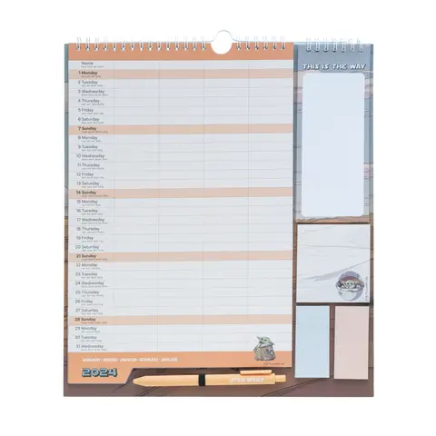Comprar Planner 2023/2024 Mandalorian 