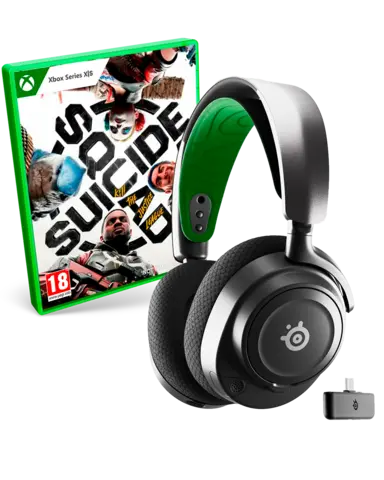 Auriculares Gaming Arctis Nova 7X Inalámbricos Steelseries + Suicide Squad: Kill the Justice League