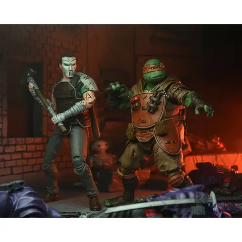 Reservar Figura Michelangelo Flashback Tortugas Ninja El Último Ronin NECA Figuras de Videojuegos Estándar